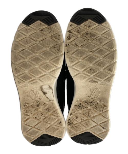 LOUIS VUITTON（ルイ ヴィトン）LOUIS VUITTON (ルイ ヴィトン) アフターゲームライン ローカットスニーカー ブラック サイズ:36.5の古着・服飾アイテム