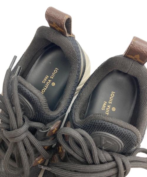 LOUIS VUITTON（ルイ ヴィトン）LOUIS VUITTON (ルイ ヴィトン) アフターゲームライン ローカットスニーカー ブラック サイズ:36.5の古着・服飾アイテム