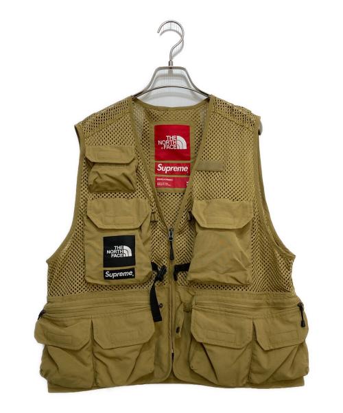 SUPREME（シュプリーム）SUPREME (シュプリーム) THE NORTH FACE (ザ ノース フェイス) CARGO VEST ベージュ サイズ:Ｍの古着・服飾アイテム