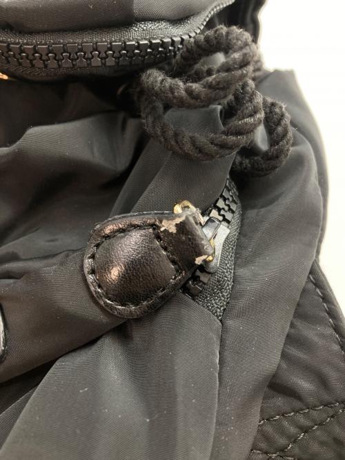 SEE BY CHLOE（シーバイクロエ）SEE BY CHLOE (シーバイクロエ) チャーム付きミニリュックサック ブラックの古着・服飾アイテム