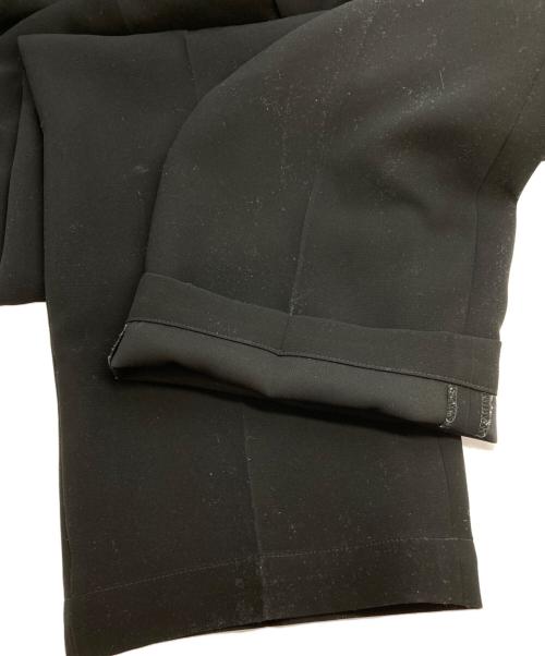 N.HOOLYWOOD（エヌ ハリウッド）N.HOOLYWOOD (エヌ ハリウッド) WIDE TAPERED EASY SLACKS ブラック サイズ:38の古着・服飾アイテム