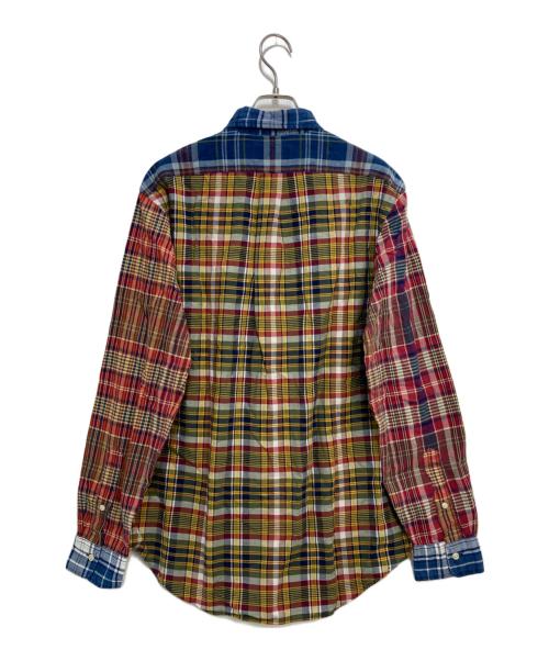 POLO RALPH LAUREN（ポロ・ラルフローレン）POLO RALPH LAUREN (ポロ・ラルフローレン) クレイジーパターンチェックシャツ マルチカラー サイズ:Ｍの古着・服飾アイテム