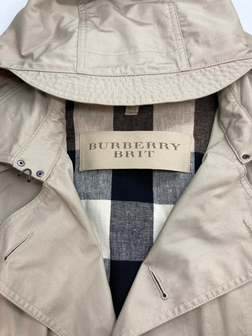 BURBERRY BRIT（バーバリーブリット）BURBERRY BRIT (バーバリーブリット) トレンチコート ベージュ サイズ:Ｍの古着・服飾アイテム