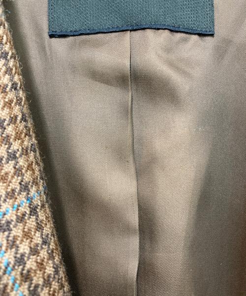 green label relaxing（グリーンレーベルリラクシング）green label relaxing (グリーンレーベルリラクシング) FM メリーノ ダブル ブレスト ジャケット ブラウン サイズ:36の古着・服飾アイテム