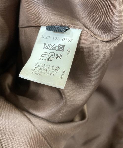 green label relaxing（グリーンレーベルリラクシング）green label relaxing (グリーンレーベルリラクシング) FM メリーノ ダブル ブレスト ジャケット ブラウン サイズ:36の古着・服飾アイテム