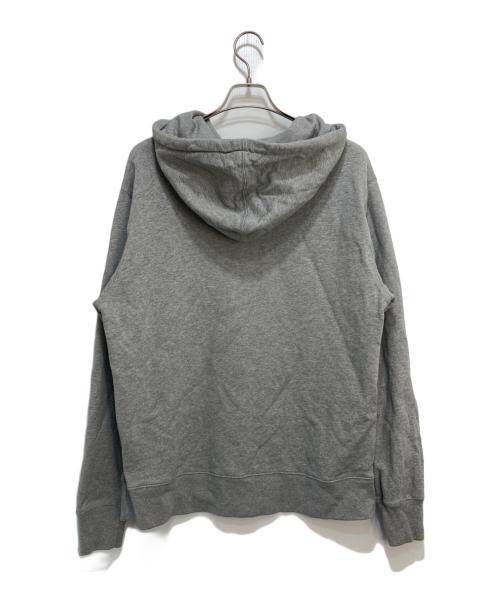 maison kitsune（メゾンキツネ）maison kitsune (メゾンキツネ) DRESSED FOX RELAXEDプルオーバーパーカー グレー サイズ:Ｍの古着・服飾アイテム