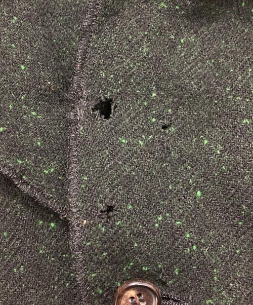 tricot COMME des GARCONS（トリココムデギャルソン）tricot COMME des GARCONS (トリココムデギャルソン) 90ｓ チェック切替ウールジャケット マルチカラー サイズ:-の古着・服飾アイテム