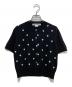 COMME des GARCONS COMME des GARCONS（コムデギャルソン コムデギャルソン）の古着「ドットビーズS/Sカーディガン」｜ブラック