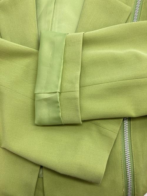 JOSE MOON（ジョゼムーン）JOSE MOON (ジョゼムーン) ZIP OPEN SHOULDER JACKET 黄緑 サイズ:FREEの古着・服飾アイテム