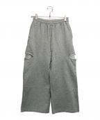 JOSE MOONジョゼムーン）の古着「SIDE SLIT SWEAT PANTS」｜グレー