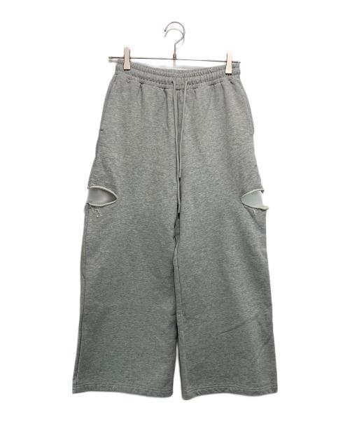 JOSE MOON（ジョゼムーン）JOSE MOON (ジョゼムーン) SIDE SLIT SWEAT PANTS グレー サイズ:FREEの古着・服飾アイテム