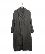 USEDユーズド）の古着「black chambray atelier coat」｜グレー