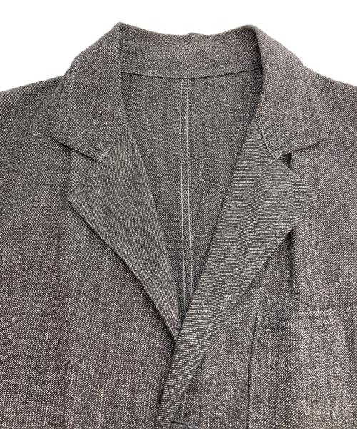 USED（ユーズド）USED (ユーズド) black chambray atelier coat グレー サイズ:記載なしの古着・服飾アイテム