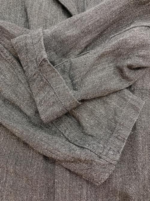USED（ユーズド）USED (ユーズド) black chambray atelier coat グレー サイズ:記載なしの古着・服飾アイテム