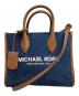 MICHAEL KORS（マイケル・コース）の古着「デニム2WAYバッグ」｜インディゴ