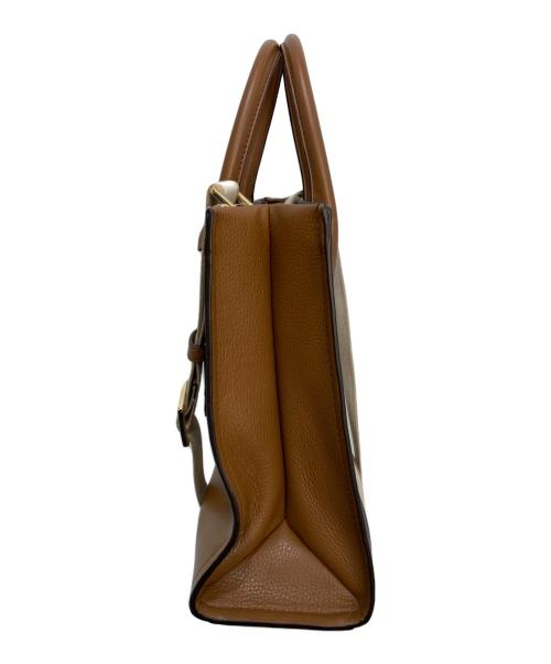 MICHAEL KORS（マイケル・コース）MICHAEL KORS (マイケル・コース) ミレラ 2WAY バッグ ブラウンの古着・服飾アイテム