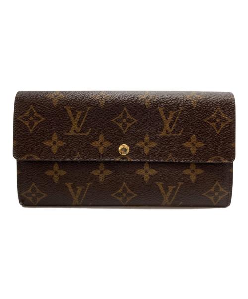 LOUIS VUITTON（ルイ ヴィトン）LOUIS VUITTON (ルイ ヴィトン) 長財布 ブラウンの古着・服飾アイテム