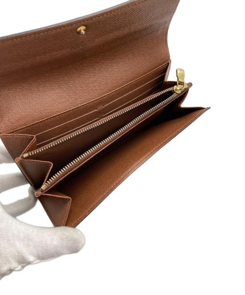 LOUIS VUITTON（ルイ ヴィトン）LOUIS VUITTON (ルイ ヴィトン) 長財布 ブラウンの古着・服飾アイテム