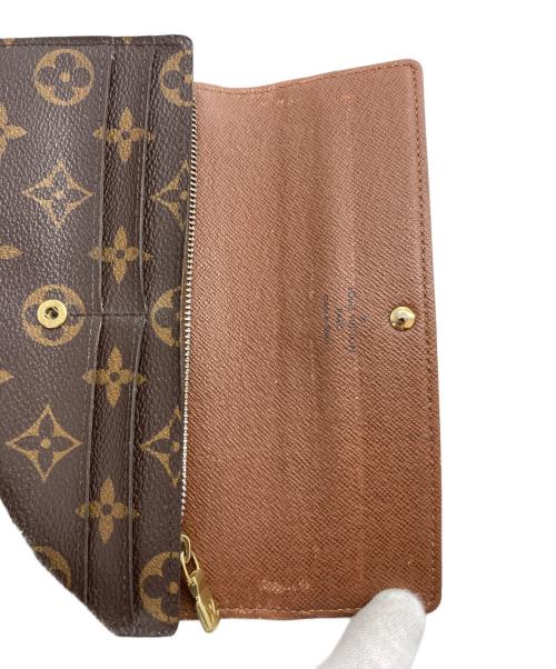 LOUIS VUITTON（ルイ ヴィトン）LOUIS VUITTON (ルイ ヴィトン) 長財布 ブラウンの古着・服飾アイテム