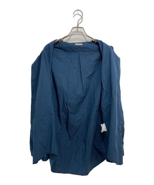 STEVEN ALAN（スティーブンアラン）STEVEN ALAN (スティーブンアラン) SOKTAS チェック レギュラーカラー シャツ ブルー サイズ:Sの古着・服飾アイテム
