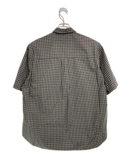 STEVEN ALAN（スティーブンアラン）STEVEN ALAN (スティーブンアラン) 60 シボ チェック ALINE LOOSE CASUAL ブラック サイズ:Sの古着・服飾アイテム