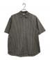 STEVEN ALAN（スティーブンアラン）の古着「60 シボ チェック ALINE LOOSE CASUAL」｜ブラック