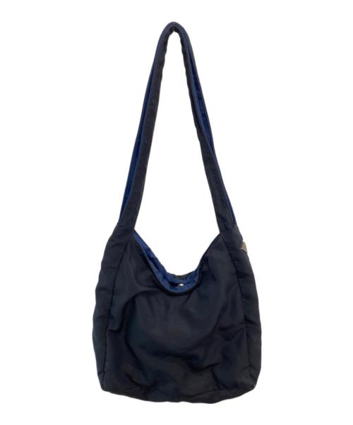 BOTTEGA VENETA（ボッテガベネタ）BOTTEGA VENETA (ボッテガベネタ) ナイロントートバッグ ネイビーの古着・服飾アイテム