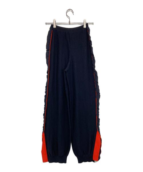 STELLA McCARTNEY（ステラマッカートニー）STELLA McCARTNEY (ステラマッカートニー) ライドラインニットパンツ ネイビー サイズ:SIZE 34の古着・服飾アイテム