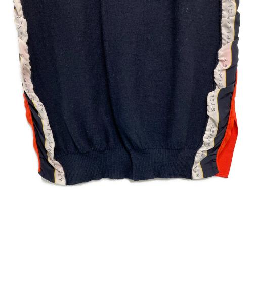 STELLA McCARTNEY（ステラマッカートニー）STELLA McCARTNEY (ステラマッカートニー) ライドラインニットパンツ ネイビー サイズ:SIZE 34の古着・服飾アイテム