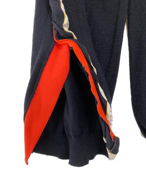 STELLA McCARTNEY（ステラマッカートニー）STELLA McCARTNEY (ステラマッカートニー) ライドラインニットパンツ ネイビー サイズ:SIZE 34の古着・服飾アイテム