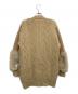 STELLA McCARTNEY (ステラマッカートニー) エコファーケーブルロングⅤネックカーディガン ベージュ サイズ:36：14000円