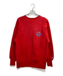 Champion（チャンピオン）の古着「リバースウィーブクルーネックスウェット」｜ブルー