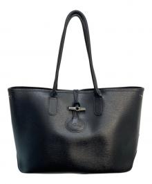 LONGCHAMP（ロンシャン）の古着「ロゾトートバッグ」｜インディゴ