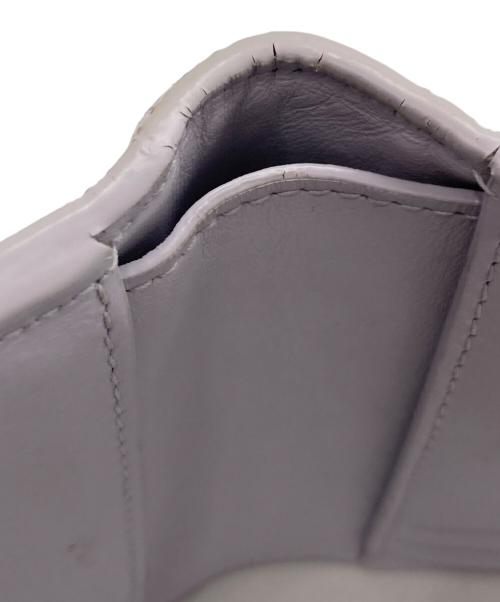 BOTTEGA VENETA（ボッテガベネタ）BOTTEGA VENETA (ボッテガベネタ) カセットスモール二つ折りウォレット パープルの古着・服飾アイテム