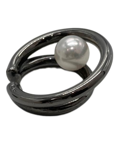 MIKIMOTO（ミキモト）MIKIMOTO (ミキモト) パールイヤーカフ ブラックの古着・服飾アイテム