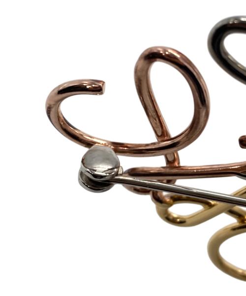 LOEWE（ロエベ）LOEWE (ロエベ) アナグラムロゴマルチカラーブローチの古着・服飾アイテム