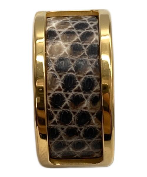 HERMES（エルメス）HERMES (エルメス) オランプリザード PM ゴールドイヤーカフの古着・服飾アイテム