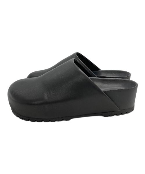 RIM.ARK（リムアーク）RIM.ARK (リムアーク) Relaxy leather sandal ブラック サイズ:37の古着・服飾アイテム