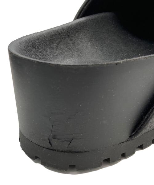 RIM.ARK（リムアーク）RIM.ARK (リムアーク) Relaxy leather sandal ブラック サイズ:37の古着・服飾アイテム