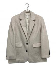 JOSE MOON（ジョゼムーン）の古着「MOHAIR SHAGGY JACKET」｜ホワイト
