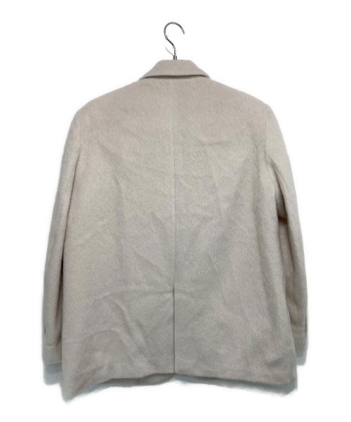 JOSE MOON（ジョゼムーン）JOSE MOON (ジョゼムーン) MOHAIR SHAGGY JACKET ホワイト サイズ:36の古着・服飾アイテム