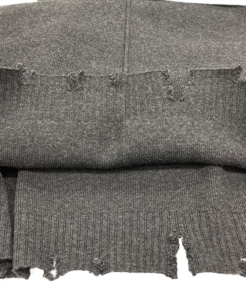 JOSE MOON（ジョゼムーン）JOSE MOON (ジョゼムーン) DEEP V KNIT DRESS グレー サイズ:FREEの古着・服飾アイテム