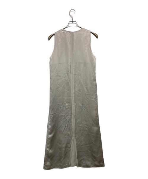 JOSE MOON（ジョゼムーン）JOSE MOON (ジョゼムーン) ACETATE LEANN DRESS ベージュ サイズ:36の古着・服飾アイテム