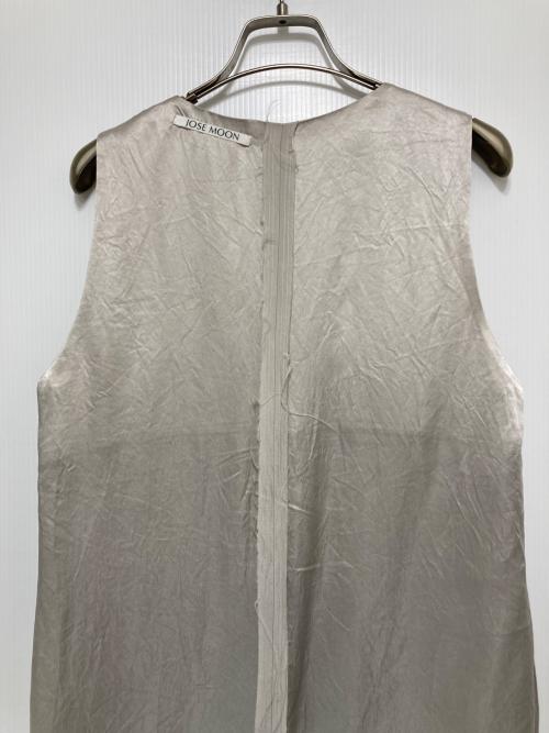 JOSE MOON（ジョゼムーン）JOSE MOON (ジョゼムーン) ACETATE LEANN DRESS ベージュ サイズ:36の古着・服飾アイテム