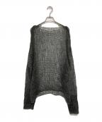 JOSE MOONジョゼムーン）の古着「MOHAIR HOLEDROP KNIT」｜グレー