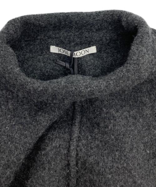 JOSE MOON（ジョゼムーン）JOSE MOON (ジョゼムーン) OUT LINKING OVER KNIT グレー サイズ:FREEの古着・服飾アイテム