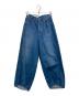 KURO iro（クロ イロ）の古着「バルーンデニムパンツ」｜インディゴ