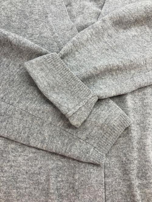 Acne studios（アクネ ストゥディオズ）Acne studios (アクネ ストゥディオズ) フェイスパッチニットカーディガン グレー サイズ:Ｍの古着・服飾アイテム