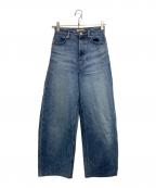 YANUKヤヌーク）の古着「LAURA カーブテーパードデニムパンツ」｜インディゴ