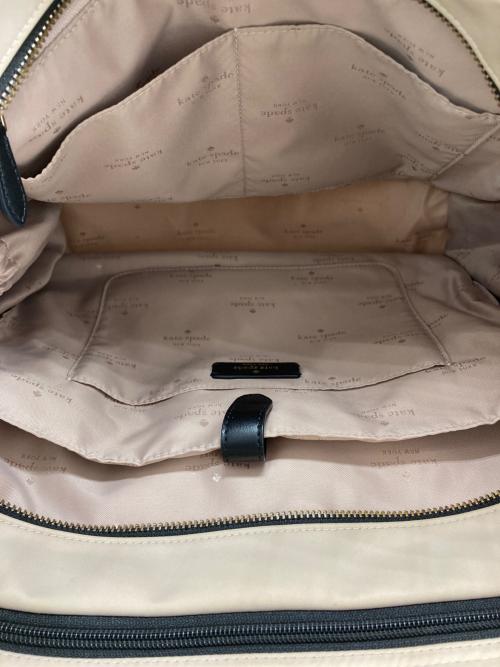 Kate Spade（ケイトスペード）Kate Spade (ケイトスペード) チェルシー カラーブロック トート ベージュの古着・服飾アイテム